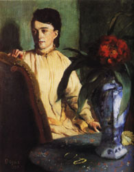 Woman with Porcelain Vase